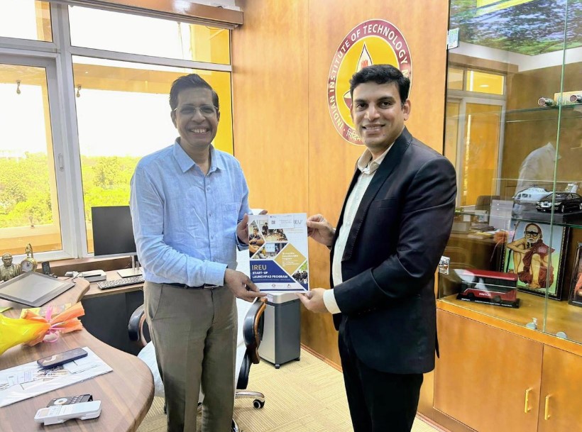 MoU signing with IIT and IISc representatives